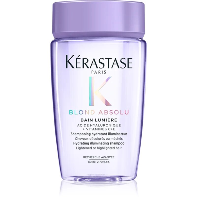 Kérastase Blond Absolu Bain Lumière șampon de baie pentru iluminarea părului sau pentru părul cu șuvițe 80 ml