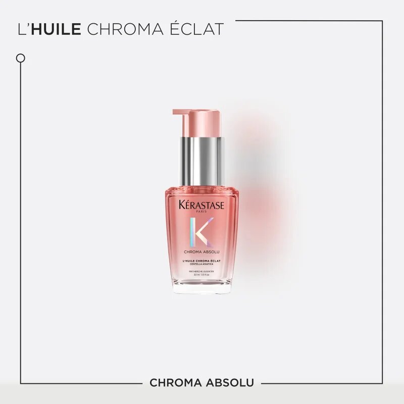 Kérastase Chroma Absolu L'huile Chroma Éclat ulei pentru strălucirea părului vopsit 30 ml