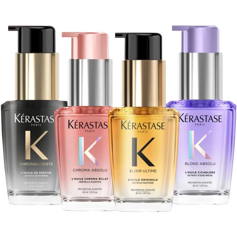 Kérastase Chroma Absolu L'huile Chroma Éclat ulei pentru strălucirea părului vopsit 30 ml