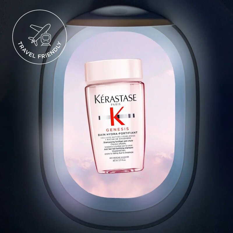 Kérastase Genesis Bain Hydra-Fortifiant sampon de întărire pentru părul subtiat cu tendința de a cădea 80 ml