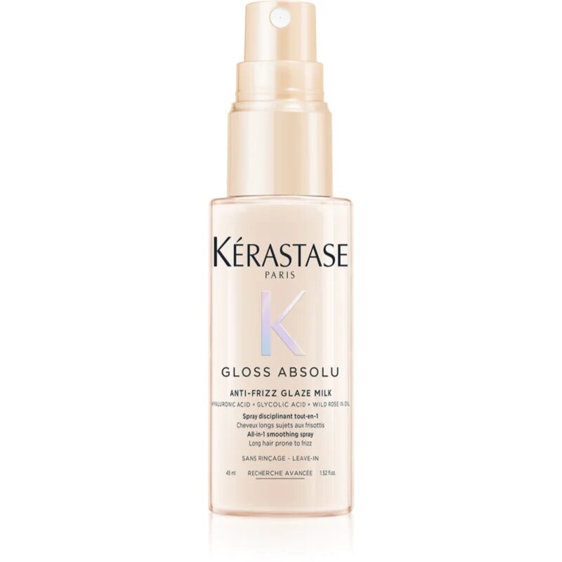 Gloss Absolu Anti-Frizz Glaze Milk spray care nu necesita clatire pentru un par stralucitor si catifelat 45 ml