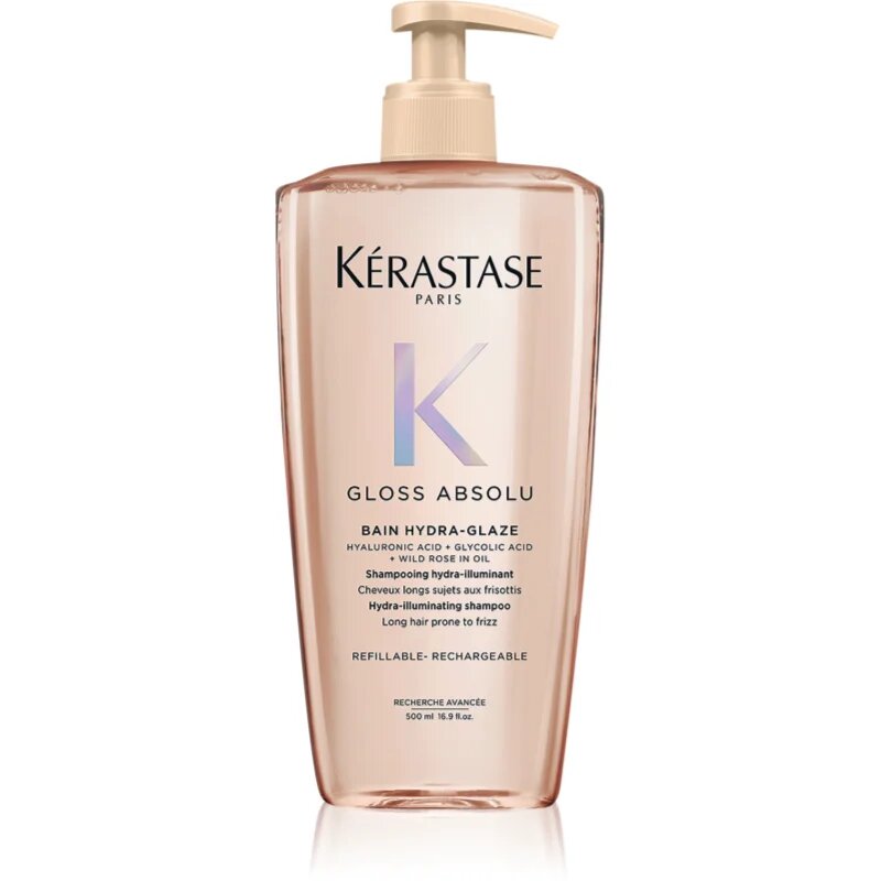 Gloss Absolu Bain Hydra-Glaze șampon pentru un par stralucitor si catifelat 500 ml