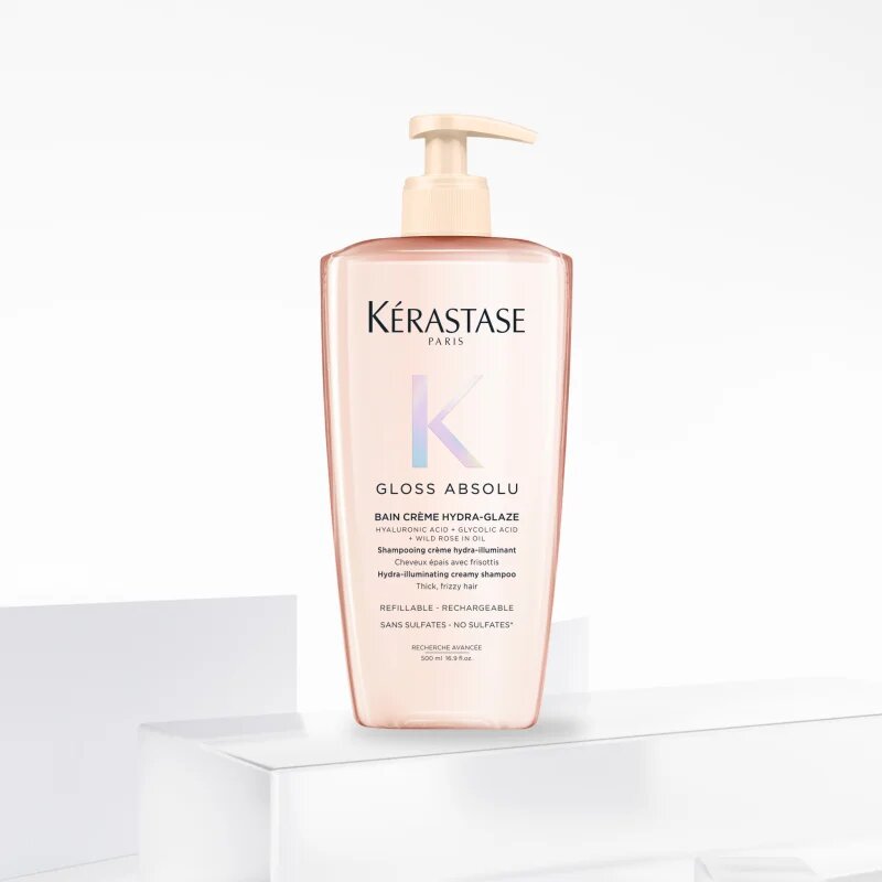 Kérastase Gloss Absolu Créme Bain Hydra-Glaze șampon de baie pentru un par stralucitor si catifelat 500 ml