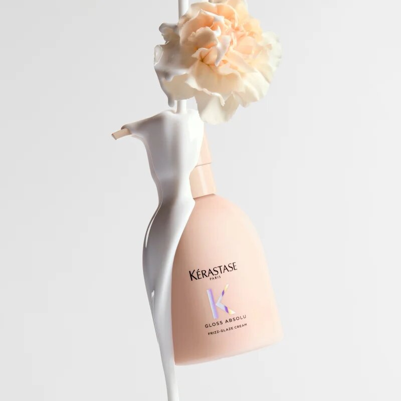 Kérastase Gloss Absolu Frizz - Glaze Cream crema styling anti-electrizare 45 ml