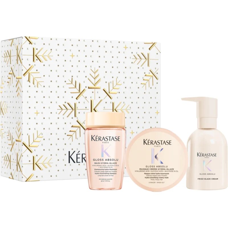 Kérastase Gloss Absolu set cadou pentru un par stralucitor si catifelat