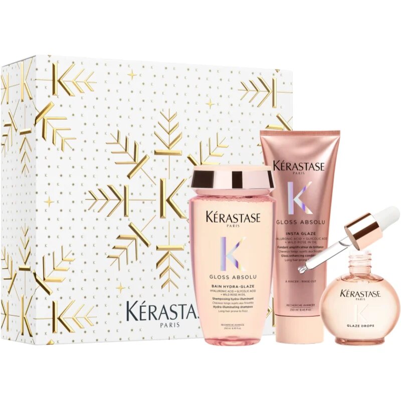 Kérastase Gloss Absolu set cadou pentru un par stralucitor si catifelat