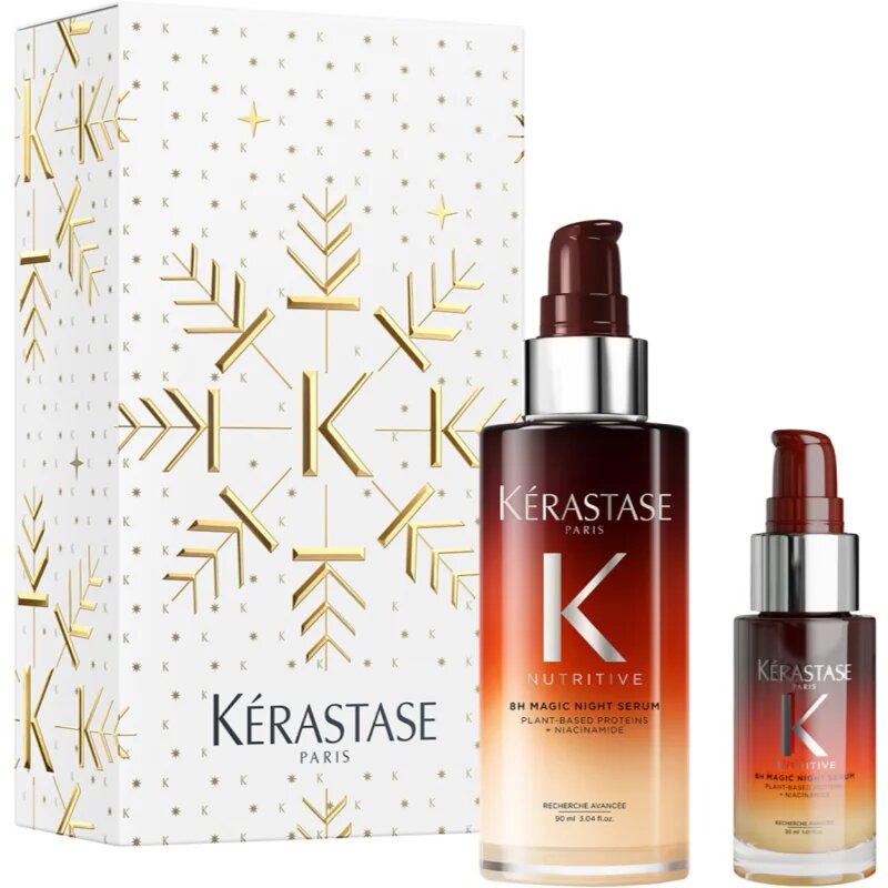 Kérastase Nutritive 8H Magic Night Serum set cadou cu efect revitalizant