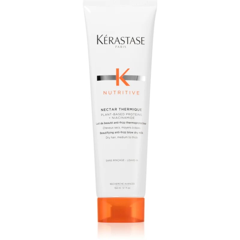 Kérastase Nutritive Nectar Thermique crema termo-protectoare pentru netezirea parului indisciplinat 150 ml