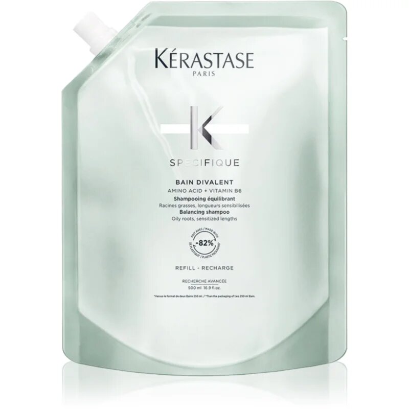 Kérastase Specifique Bain Divalent curatarea profunda a scalpului pentru un scalp seboreic Refill 500 ml