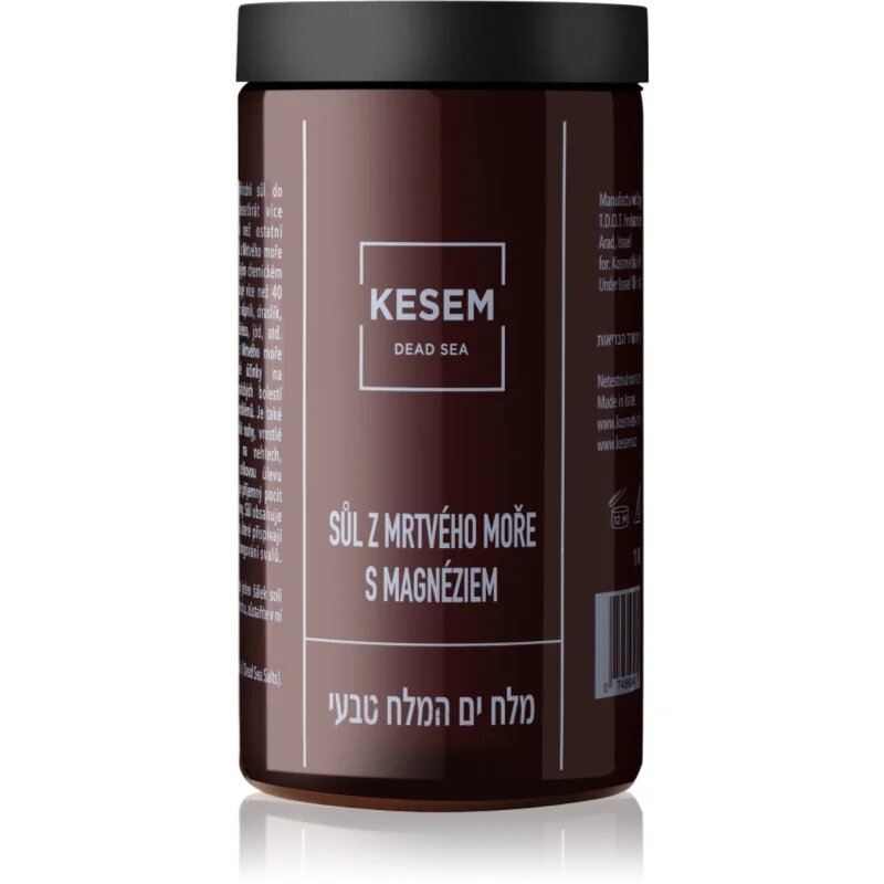 KESEM Dead Sea Salt with Magnesium sare de baie naturala din Marea Moarta cu magneziu 1 kg