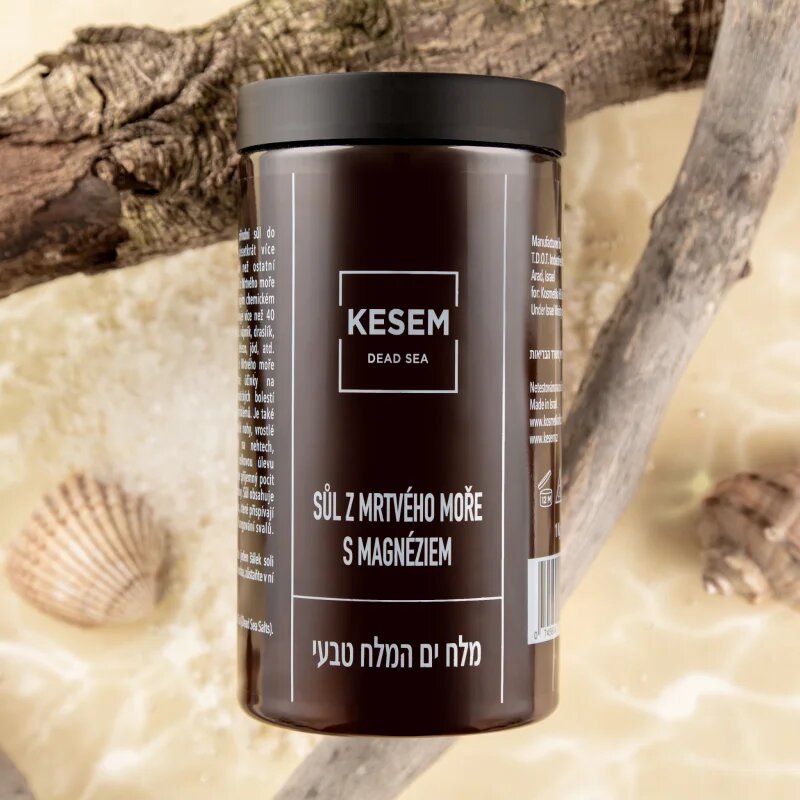 KESEM Dead Sea Salt with Magnesium sare de baie naturala din Marea Moarta cu magneziu 1 kg