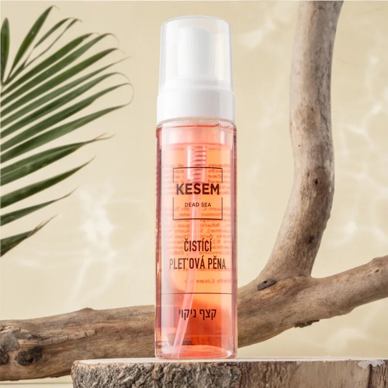KESEM Dead Sea spuma de curatare 210 ml