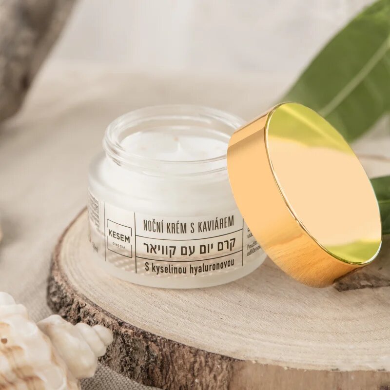 KESEM Night Cream with Caviar and Hyaluronic Acid crema de noapte cu caviar și acid hialuronic 50 ml