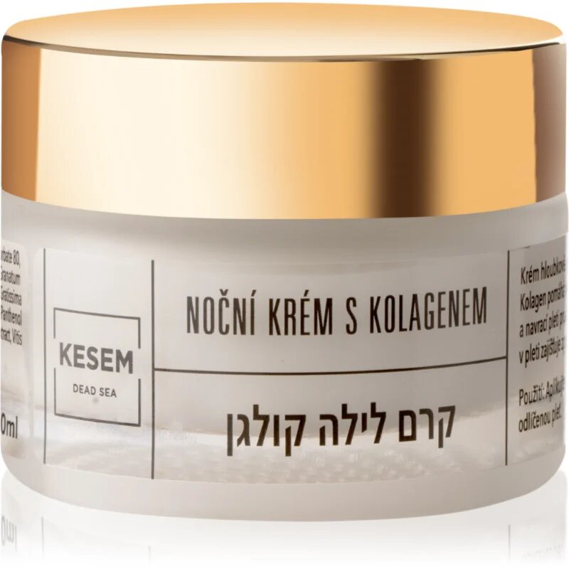 KESEM Night Cream with Collagen crema de noapte pentru fata cu colagen 50 ml