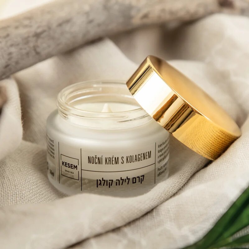 KESEM Night Cream with Collagen crema de noapte pentru fata cu colagen 50 ml