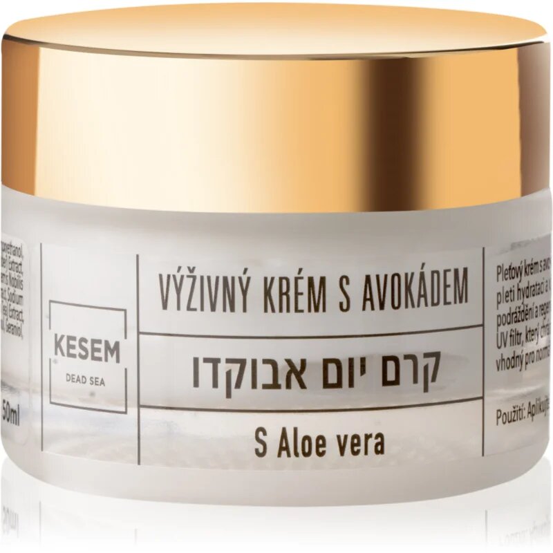 KESEM Nourishing Cream with Avocado and Aloe Vera crema de fata hranitoare cu avocado și aloe vera 50 ml