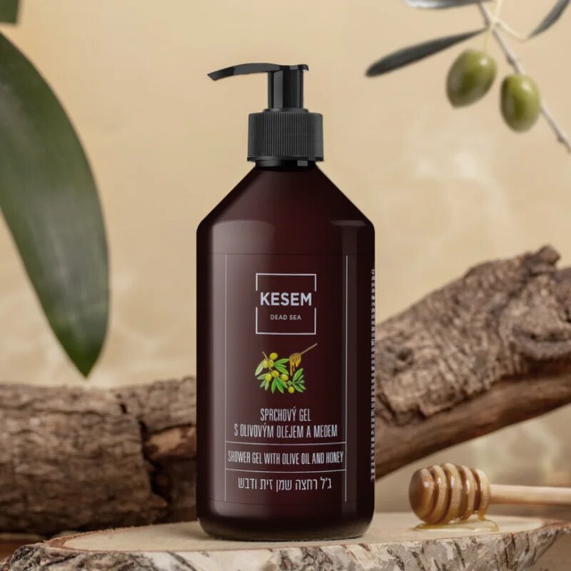 KESEM Sea Salt Oil and Honey gel de duș cu ulei de masline 500 ml