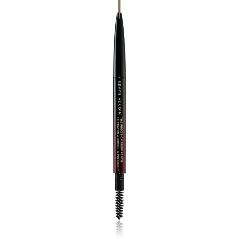 Kevyn Aucoin The Precision Brow Pencil creion pentru sprancene cu pensula culoare Ash Blonde 01 g