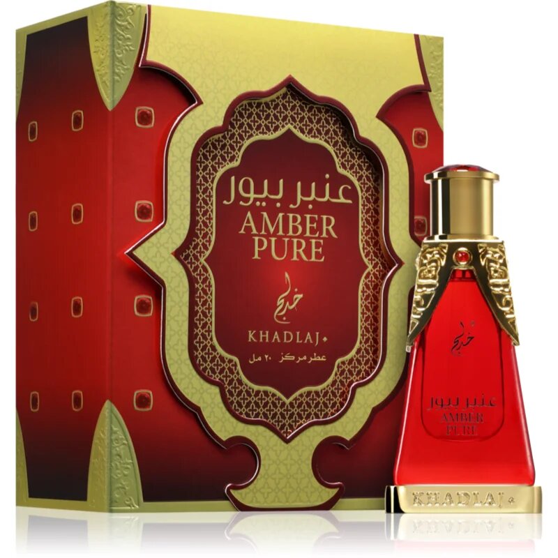 Khadlaj Amber Pure ulei parfumat unisex 20 ml