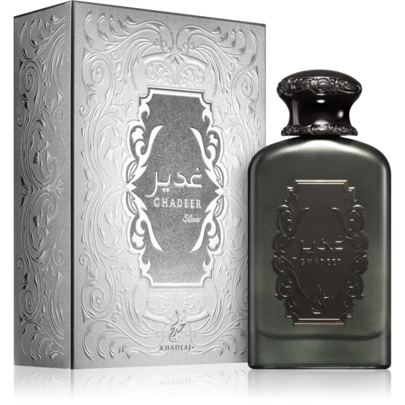 Khadlaj Ghadeer Silver Eau de Parfum pentru bărbați 100 ml