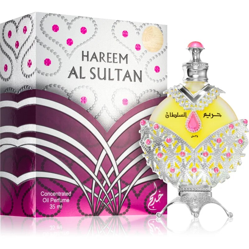 Khadlaj Hareem Al Sultan Silver ulei parfumat unisex 35 ml