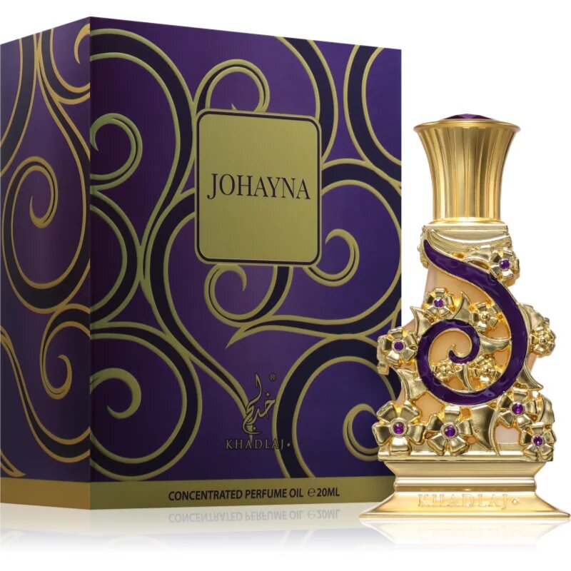 Khadlaj Johayna Purple ulei parfumat unisex 20 ml