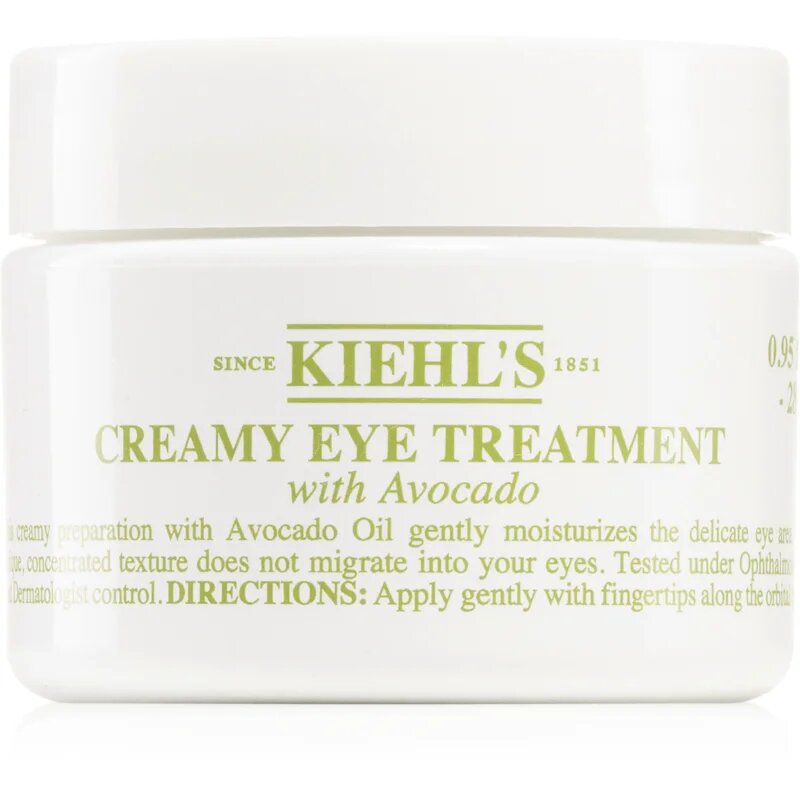 Kiehl's Avocado Creamy Eye Treatment crema intensiv hidratanta pentru zona ochilor cu avocado 28 ml