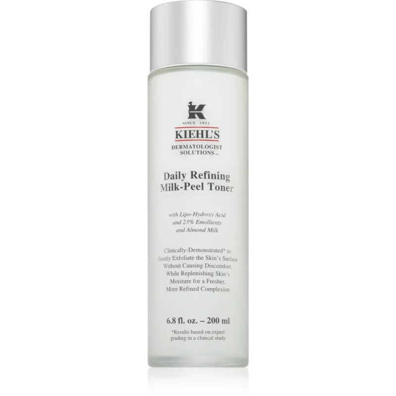 Kiehl's Daily Refining Milk-Peel Toner tonic exfoliant delicat pentru toate tipurile de ten inclusiv piele sensibila 200 ml