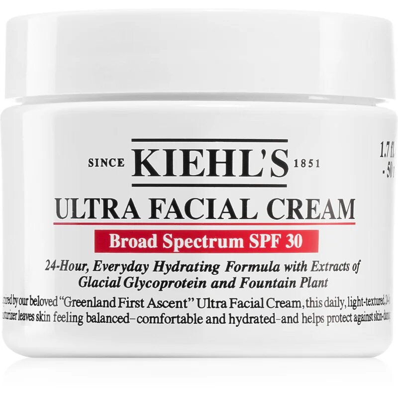 Kiehl's Ultra Facial Cream Crema hidratanta pentru zi SPF 30 50 ml