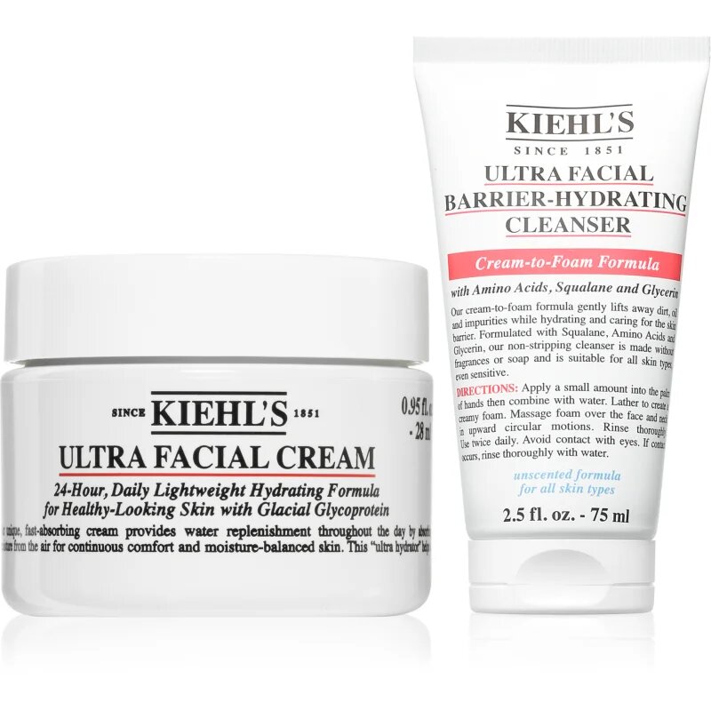 Kiehl's Ultra Hydration Ritual set pentru hidratare intensa pentru toate tipurile de ten