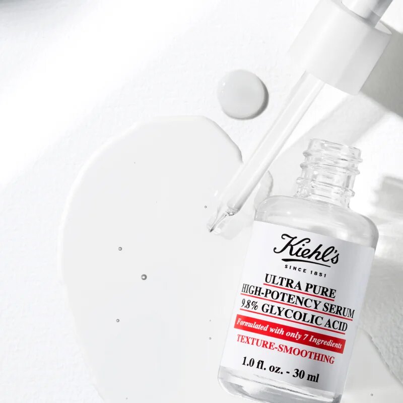 Kiehl's Ultra Pure High-Potency Serum 9.8% Glycolic Acid ser concentrat pentru ten 30 ml