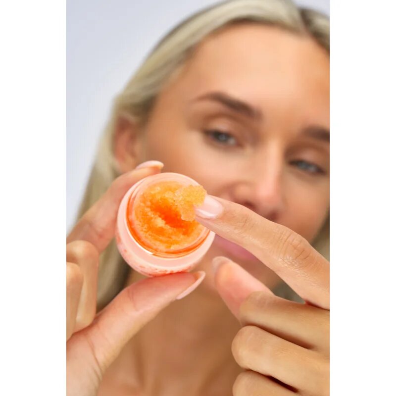 Killer Lips Prep Talk Lip Scrub Peach Exfoliant pentru buze 16 g