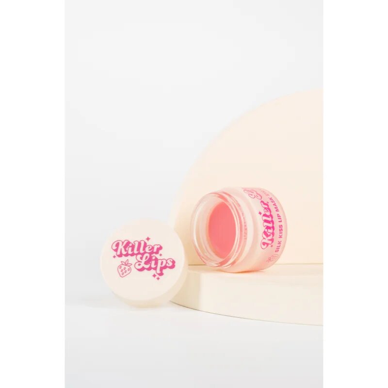 Killer Lips Silk Kiss Lip Mask Strawberry mască hidratantă pentru buze 12 g
