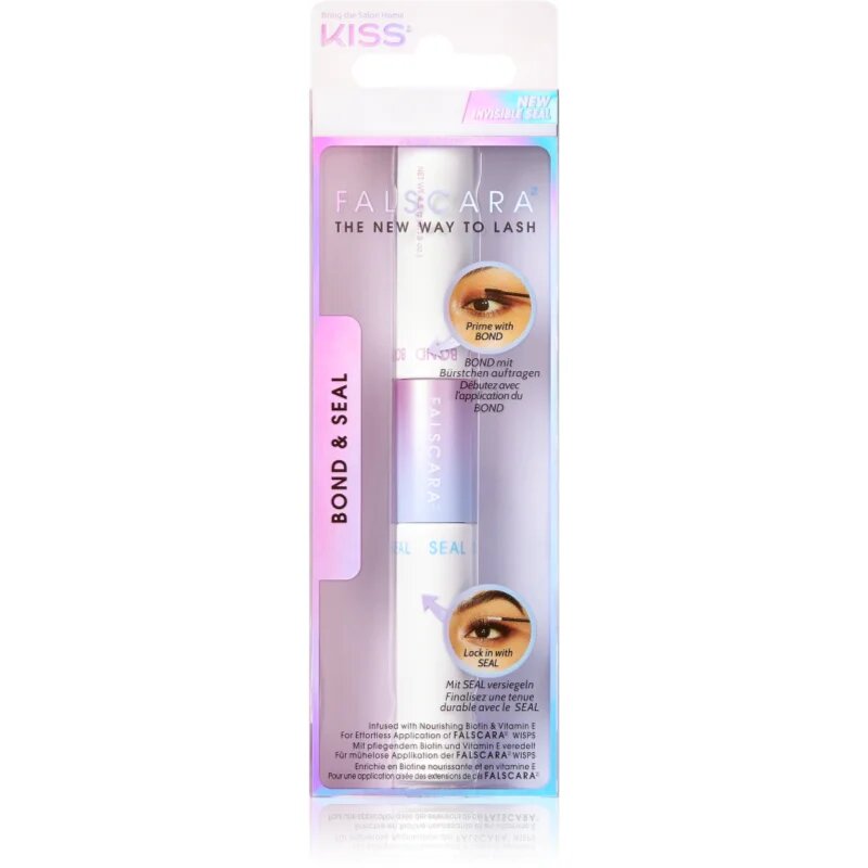KISS Falscara Bond & Seal adeziv pentru gene false duo 87 g