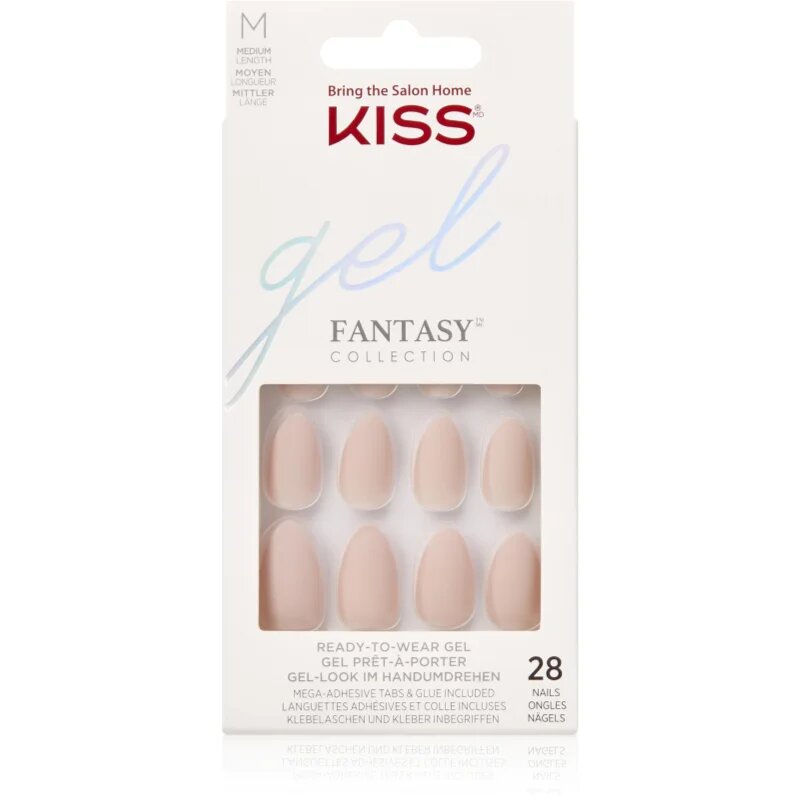 KISS Gel Fantasy Fantasy unghii artificiale Wait n See 28 buc
