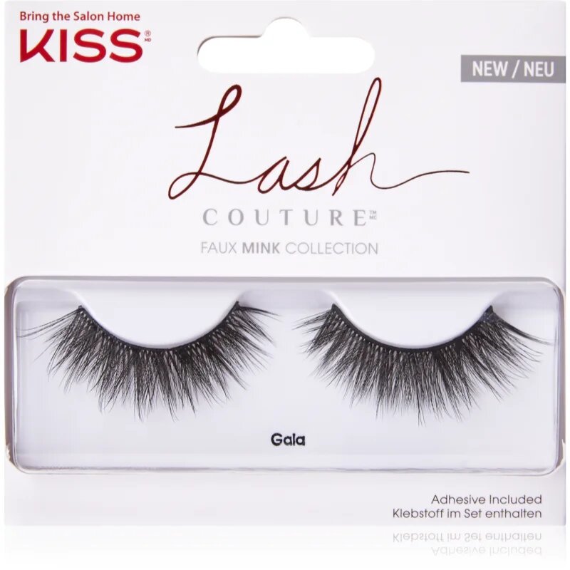 KISS Lash Couture Faux Mink gene false Gala 1 pereche
