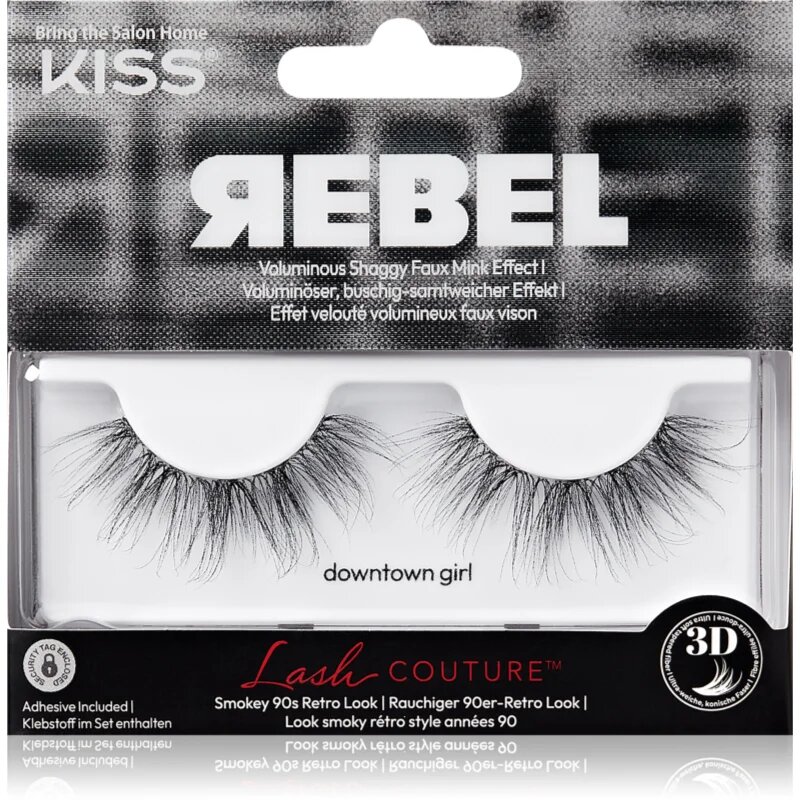 KISS Rebel gene false Downtown Girl 1 pereche