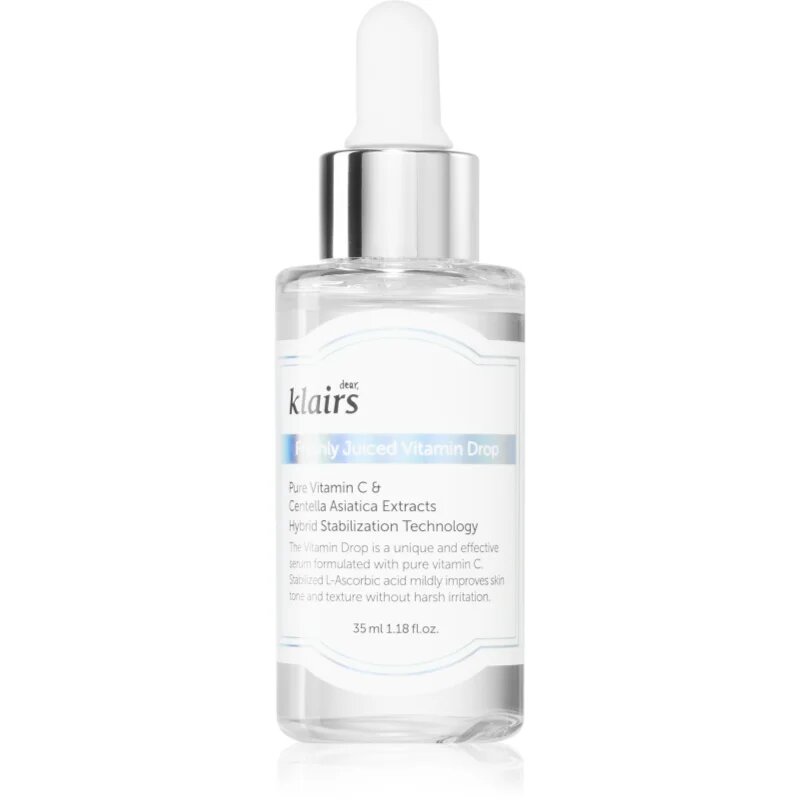 Klairs Freshly Juiced Vitamin Drop ser facial hidratant cu vitamina C 35 ml