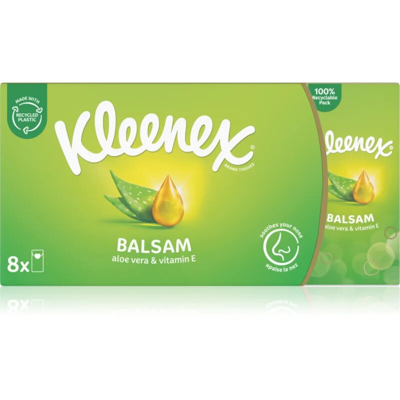 Balsam BalmCare batiste de hârtie 8x9 buc