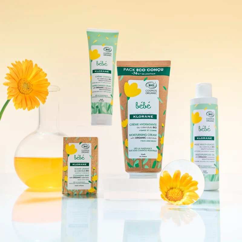 Klorane Bébé Multi-Purpose Oil Ulei de corp hranitor pentru pielea bebelusului 200 ml
