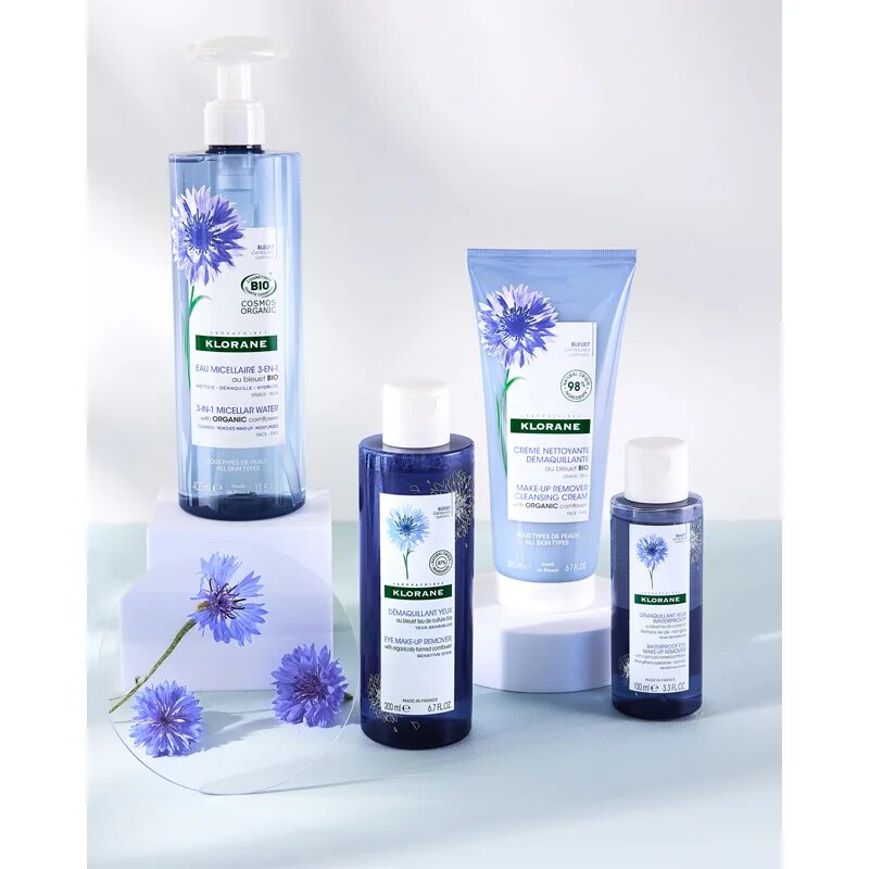 Klorane Cornflower demachiant petru ochi sensibili pentru ochi sensibili 200 ml