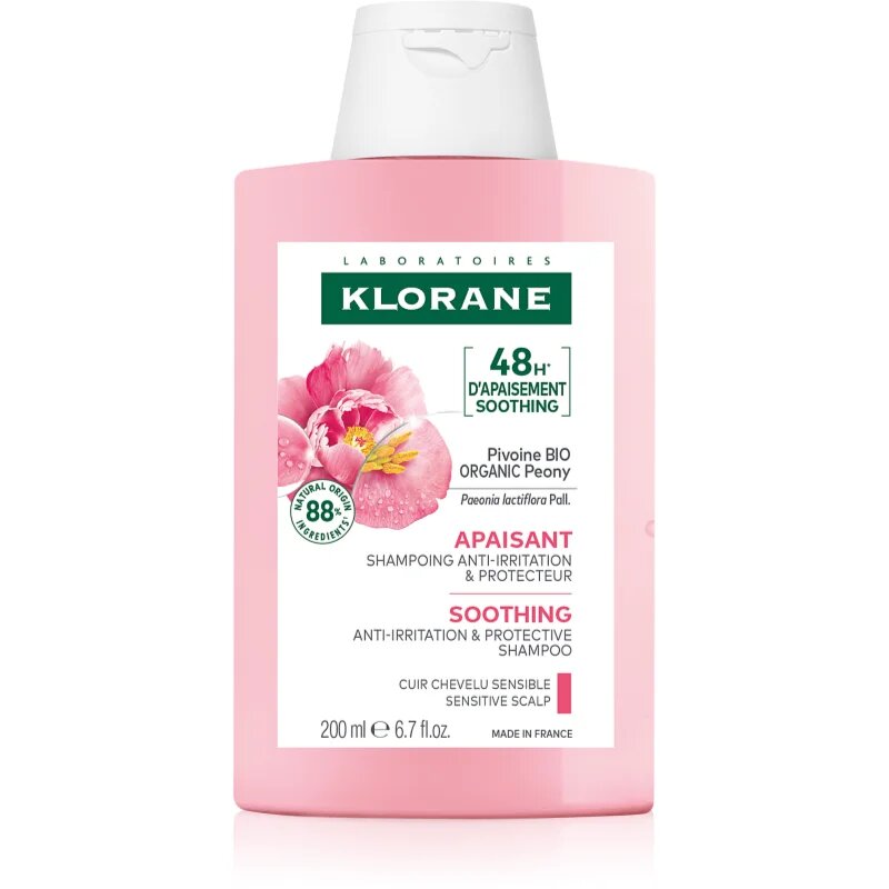 Peony Soothing Sensitive Hair Scalp Shampoo șampon pentru piele sensibila 200 ml