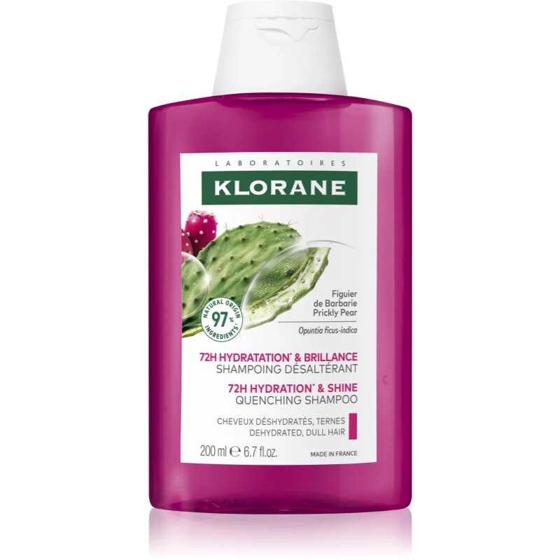 Klorane Prickly Pear șampon intens hidratant 200 ml