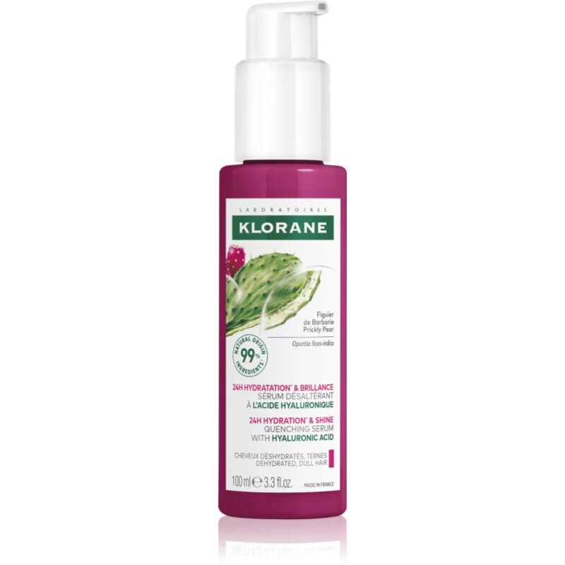 Klorane Prickly Pear ser hidratant cu acid hialuronic 100 ml