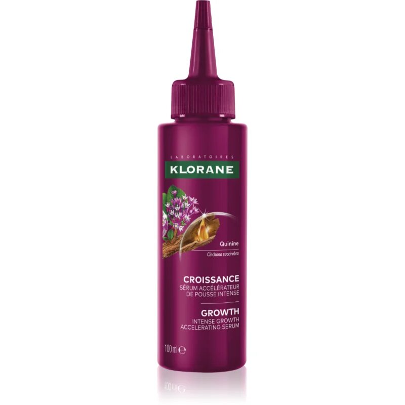 Quinine Growth Accelerating Serum ser fara clatire pentru întărirea și creșterea părului 100 ml