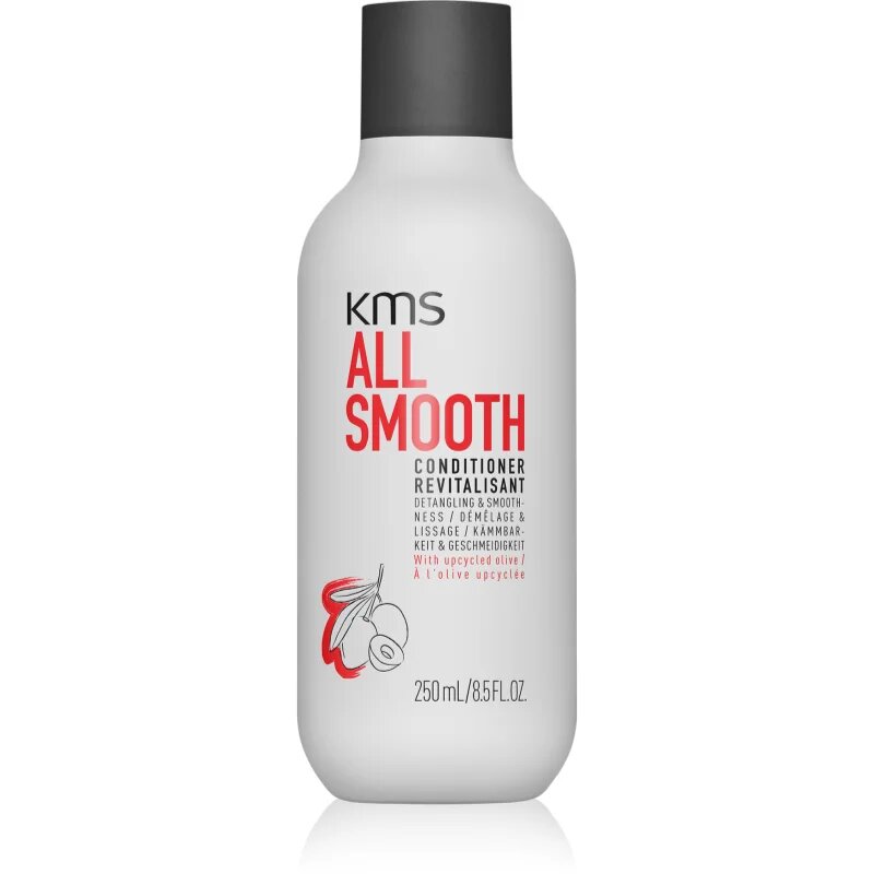 KMS All Smooth Conditioner balsam cu efect de netezire cu fir gros aspru și uscat 250 ml