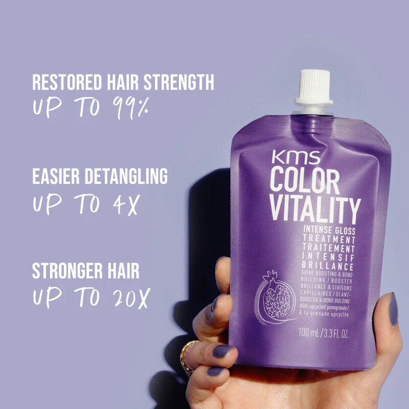 KMS Color Vitality Intense Gloss Treatment ingrijire intensiva pentru luciu cu aspect sanatos 500 ml