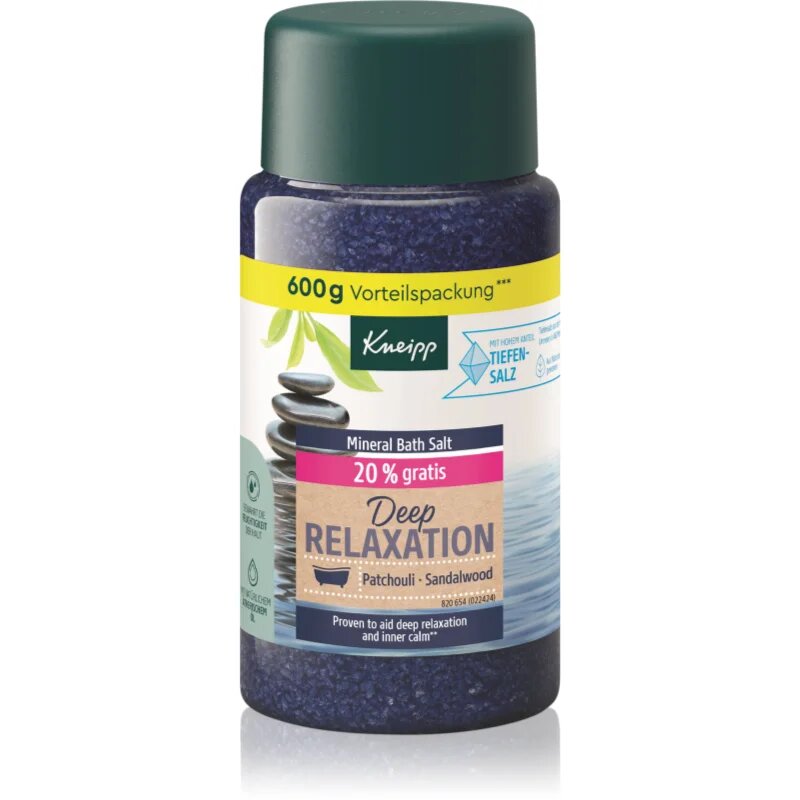 Kneipp Deep Relaxation saruri de baie Patchouli & Sandalwood 600 g