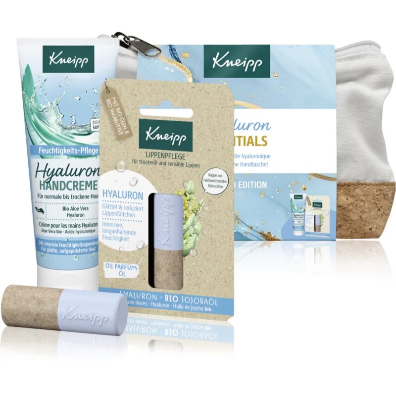 Kneipp Hyaluron Essentials set cadou geanta de cosmetice