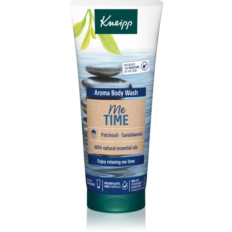 Kneipp Me Time gel de duș Patchouli & Sandalwood 200 ml
